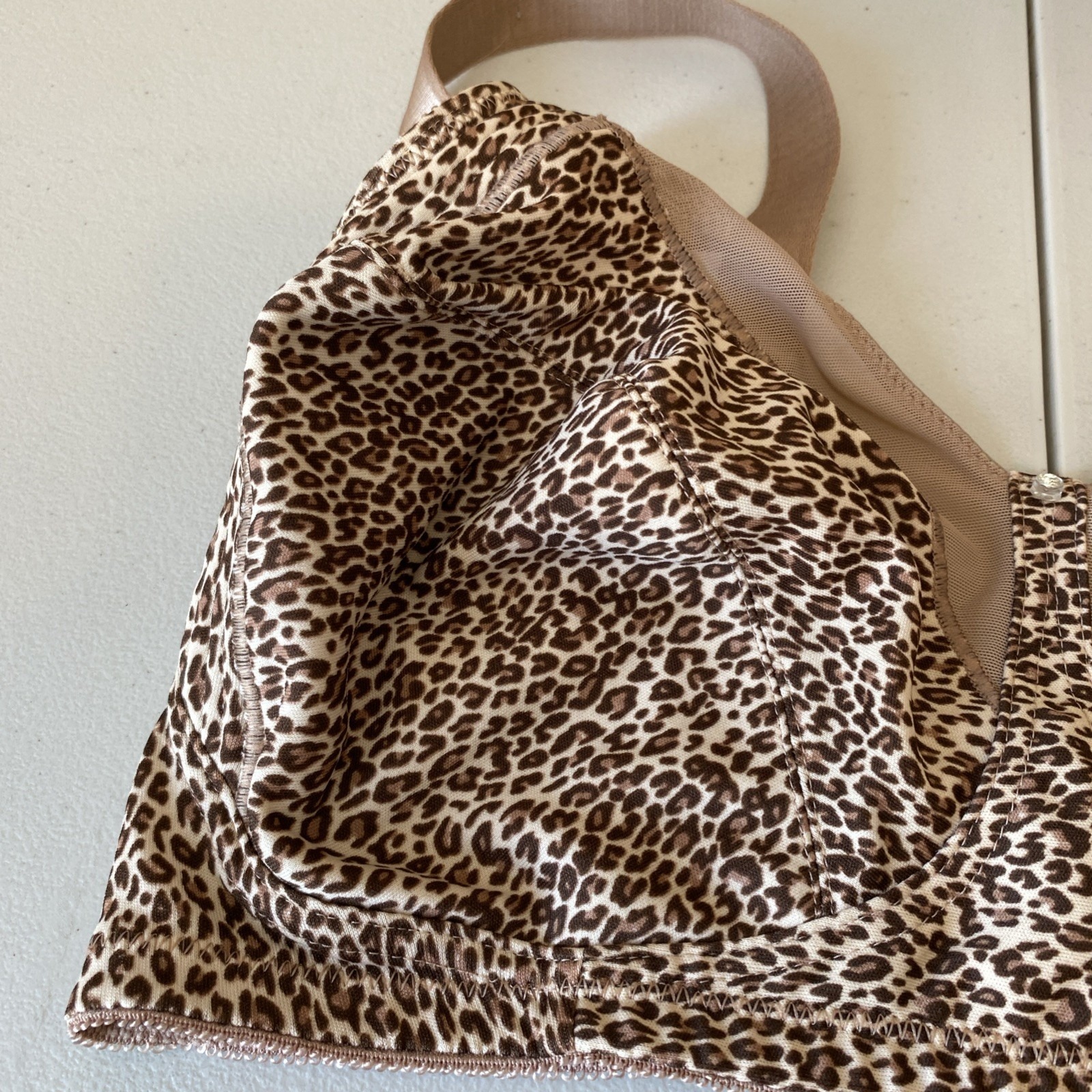 Just My Size Leopard Print Plus Size Bra Size 40dd Euc — image 4 of 8